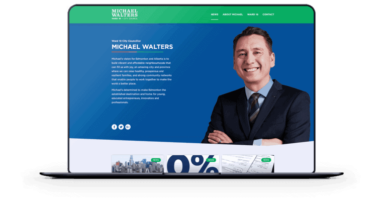 Michael Walters Edmonton Website Design